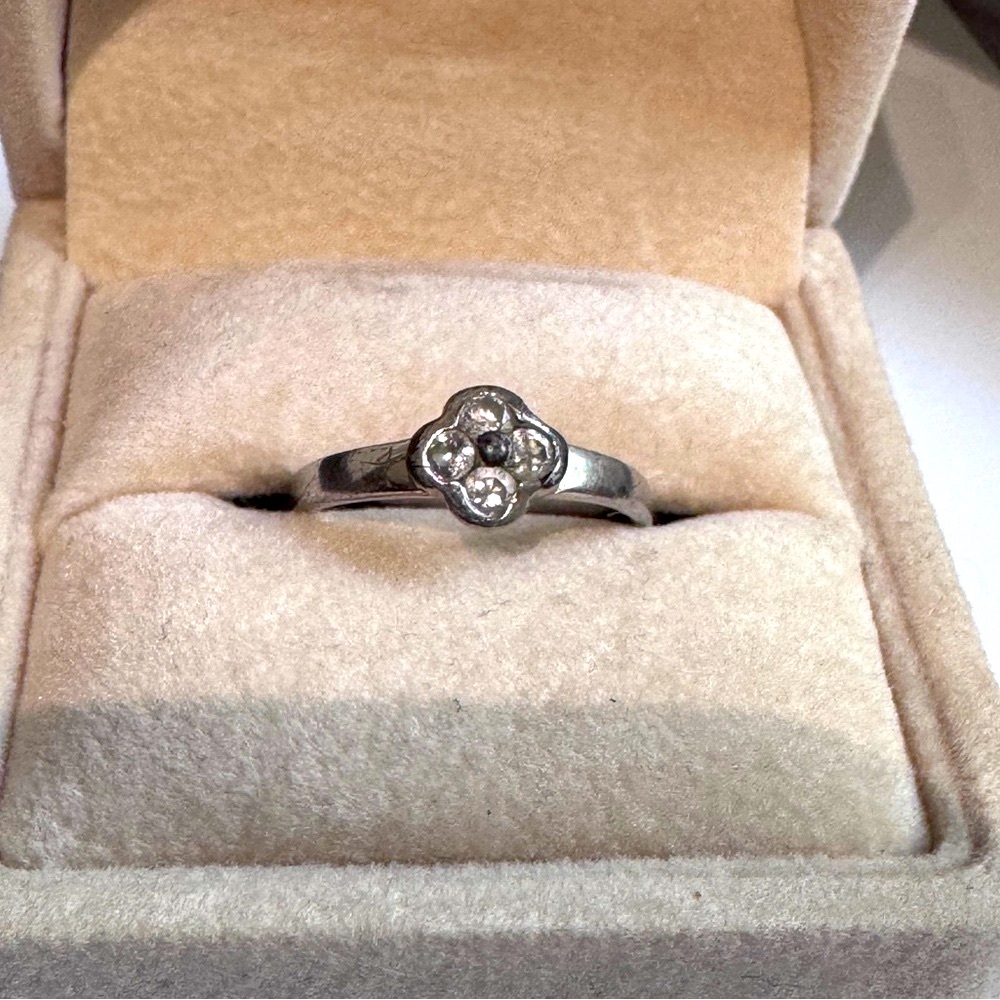 🌸 .925 Sterling Silver Adjustable Toe or Pinky Ring — Subtle Sparkle, Timeless
